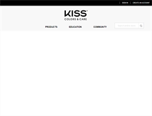 Tablet Screenshot of kisscolors.com